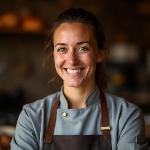 Professional and friendly headshot of the founder of Onyx Oven.